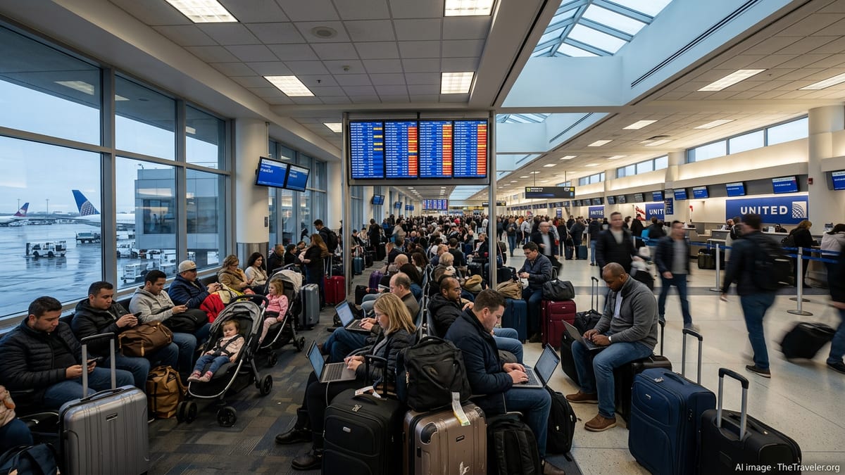Weather and Staffing Chaos Strand Hundreds at Newark Airport
