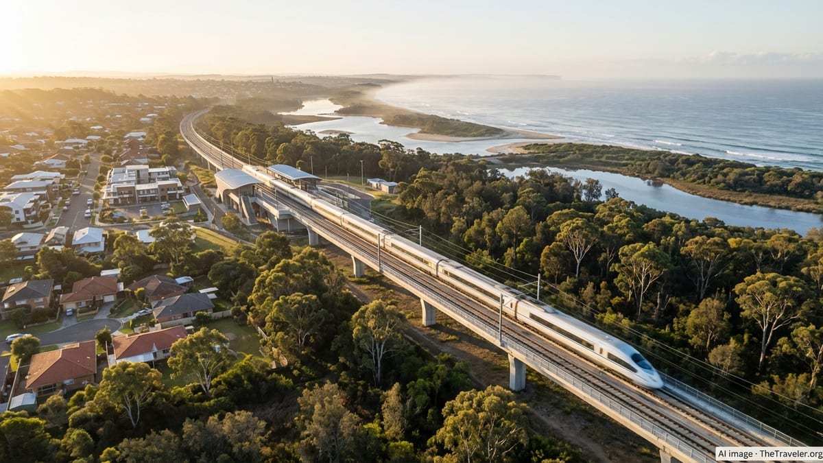 Australia Backs One-Hour Newcastle–Sydney High-Speed Rail