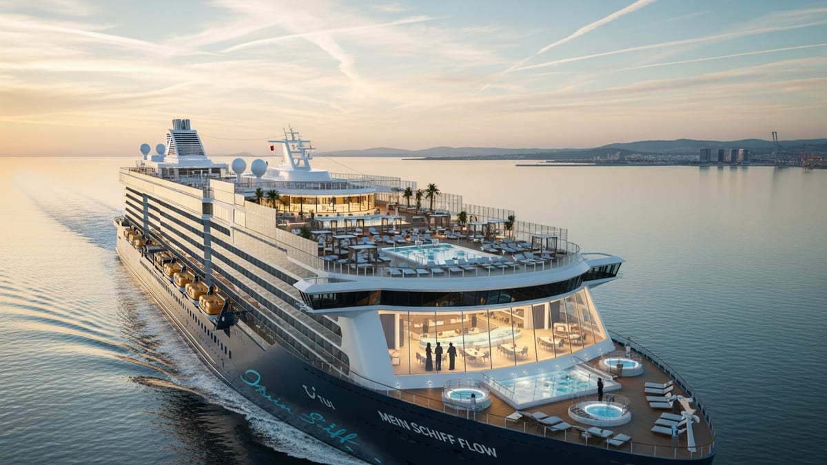 TUI Unveils Mein Schiff Flow, a Suite-Led, LNG-Powered InTUItion-Class Flagship