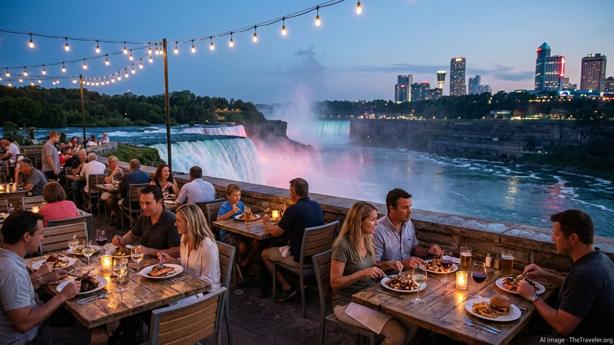 6 Dining Spots Near Niagara Falls Visitors Often Recommend