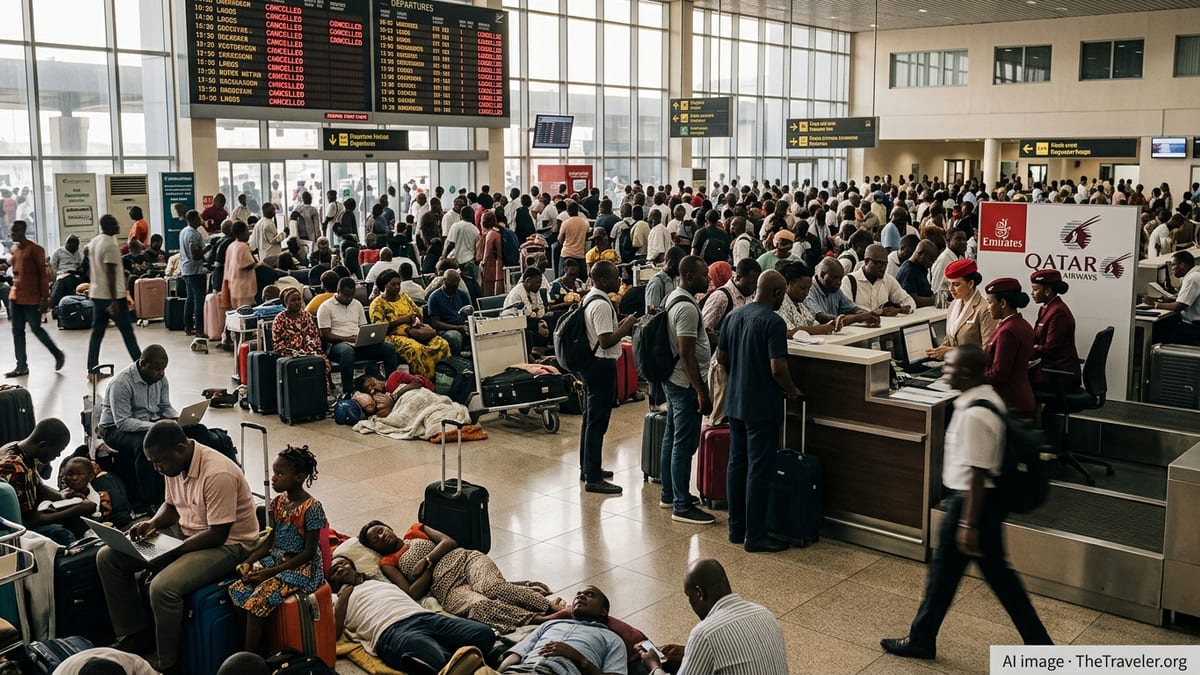 Nigeria Hit by Global Air Travel Meltdown as War Widens