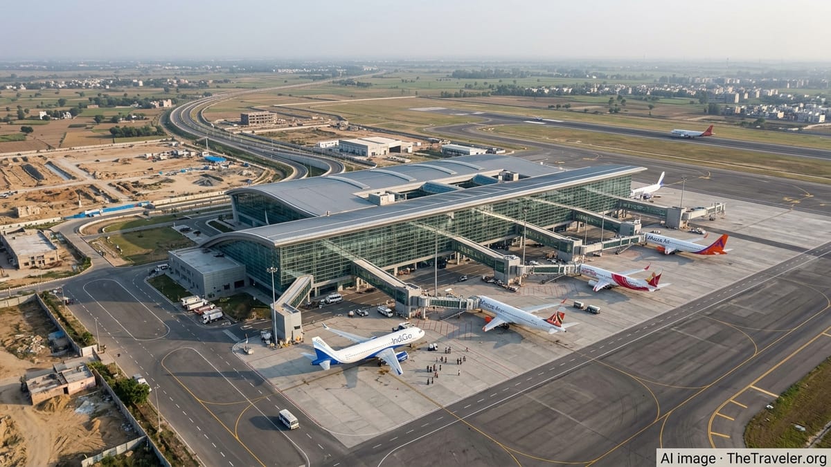 PM Modi Opens Noida International Airport, Flights From Dec 2025