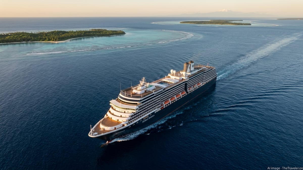 Noordam Plots Epic Sydney to Seattle Crossing via South Pacific