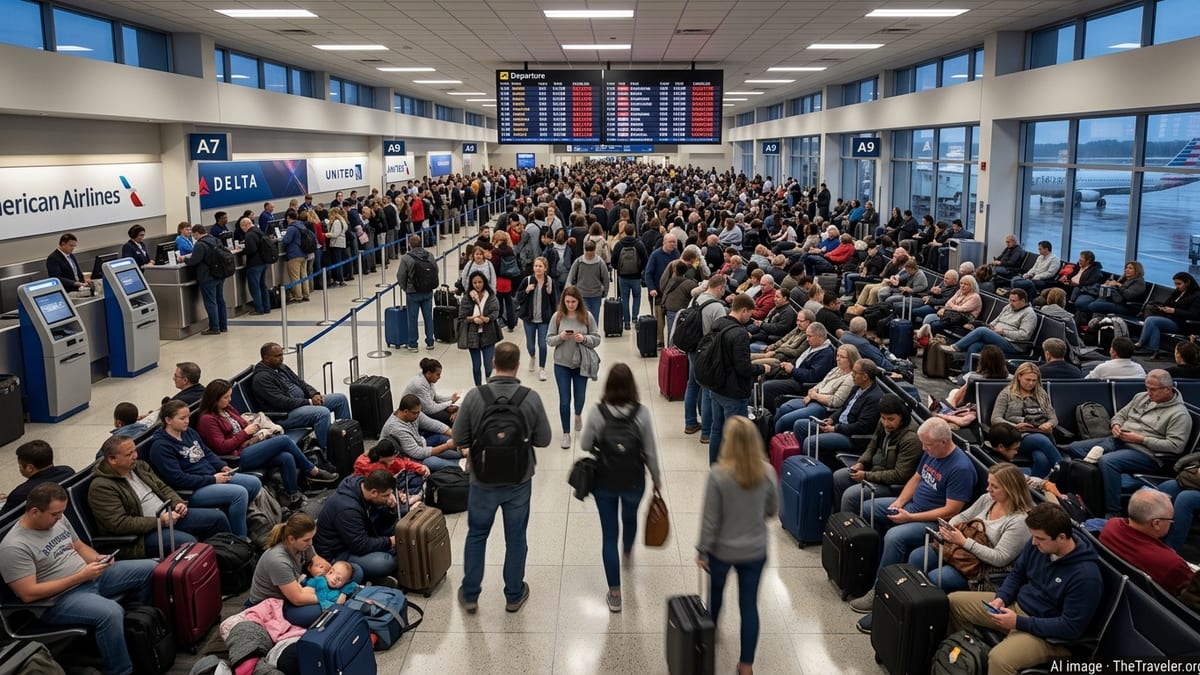 Norfolk Flight Disruptions Leave Hundreds of Travelers Stranded