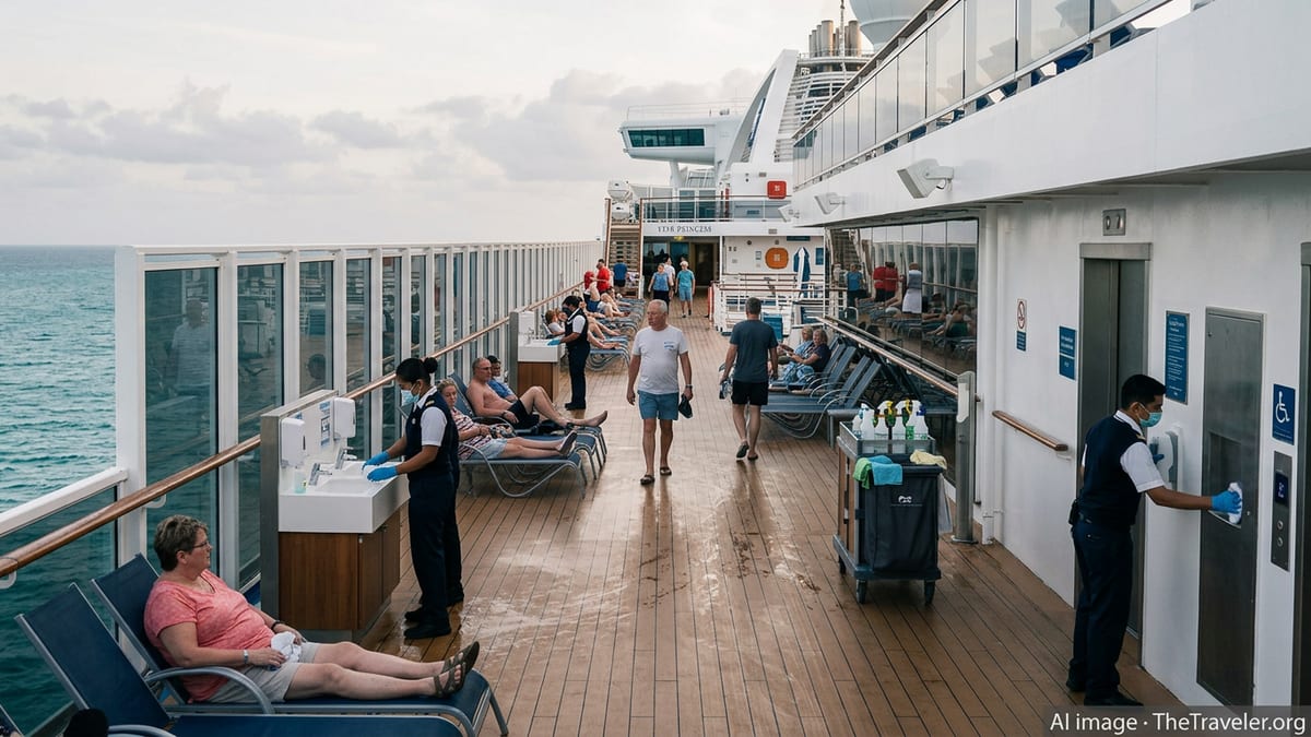 Norovirus Outbreak Sickens 150 on Star Princess Cruise