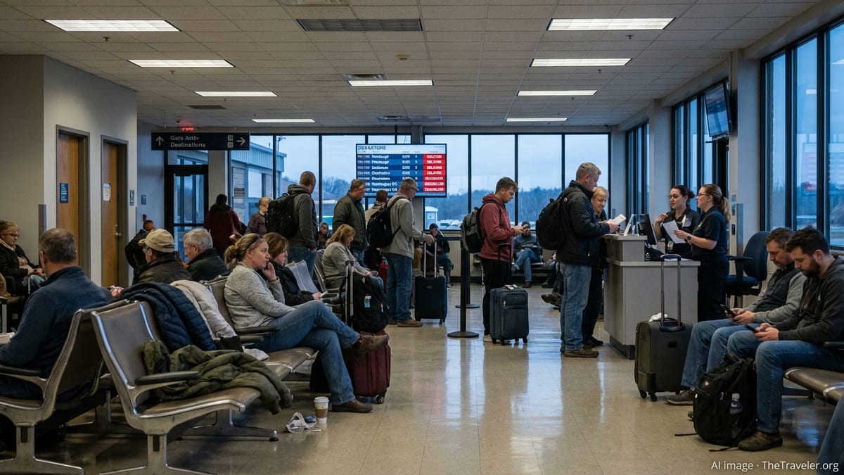 Major Disruptions Strand Travelers at North Central West Virginia Airport