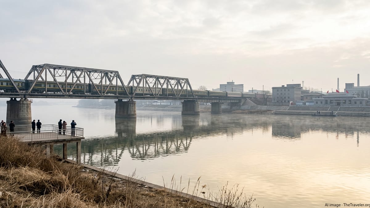North Korea’s Border Trains With China Quietly Restart in 2026