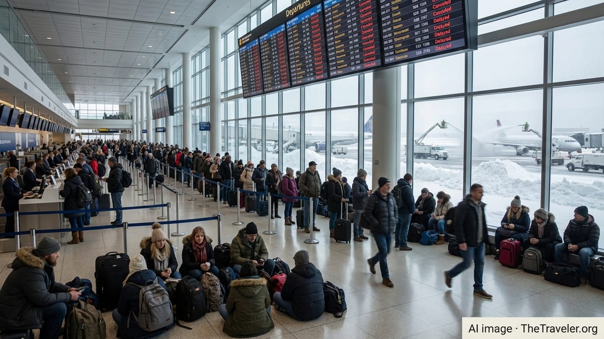 Flight Chaos Grips Northeast as Cancellations Strand Travelers