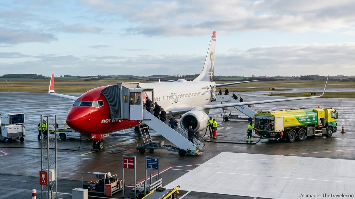 Norwegian Launches EU’s First 40% SAF Route in Denmark