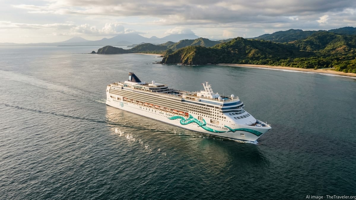 Norwegian Jade Maps New Route From Peru to Alaska and Beyond