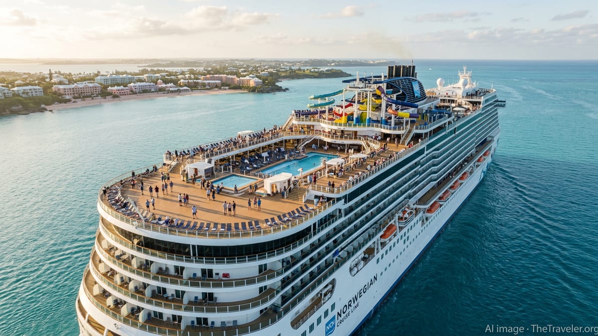 Norwegian Luna Sets New Standard for High-Tech Bermuda Cruises