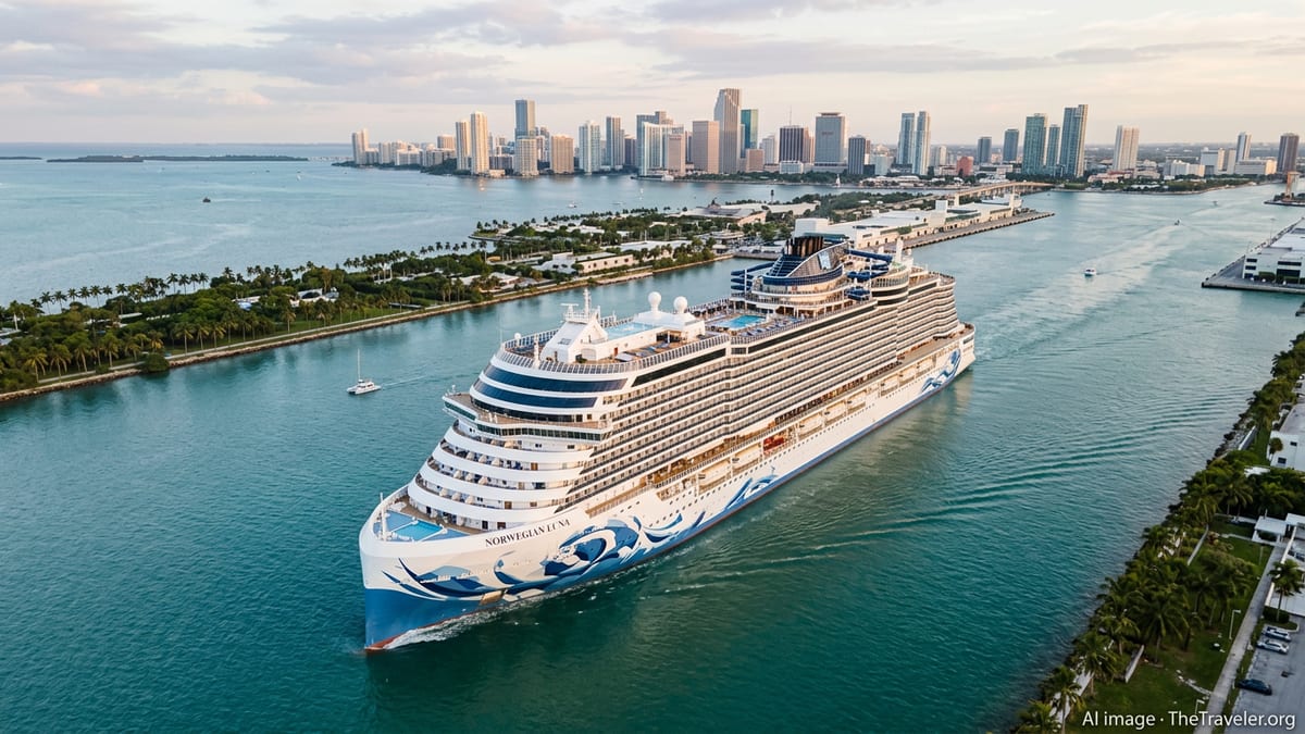 Norwegian Luna Sets Course for Miami and the Caribbean
