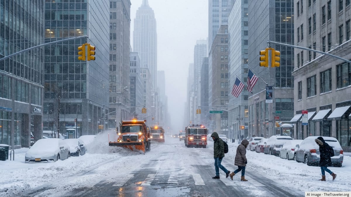 NYC Travel Ban as Mayor Mamdani Braces for ‘Historic’ Blizzard