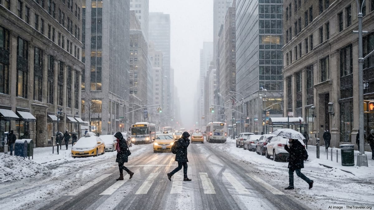 NYC Braces for First Blizzard Warning in Nearly a Decade