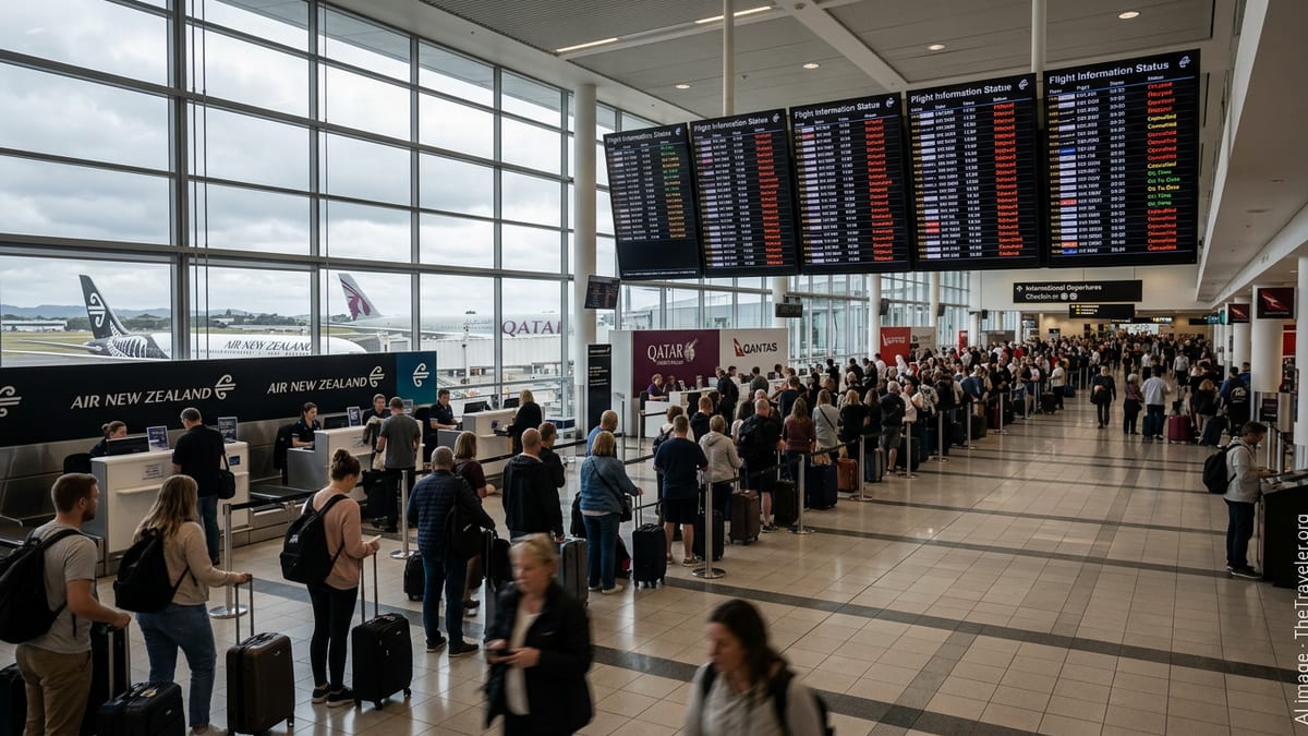 Flight Chaos Hits Oceania Hubs as Delays Cascade