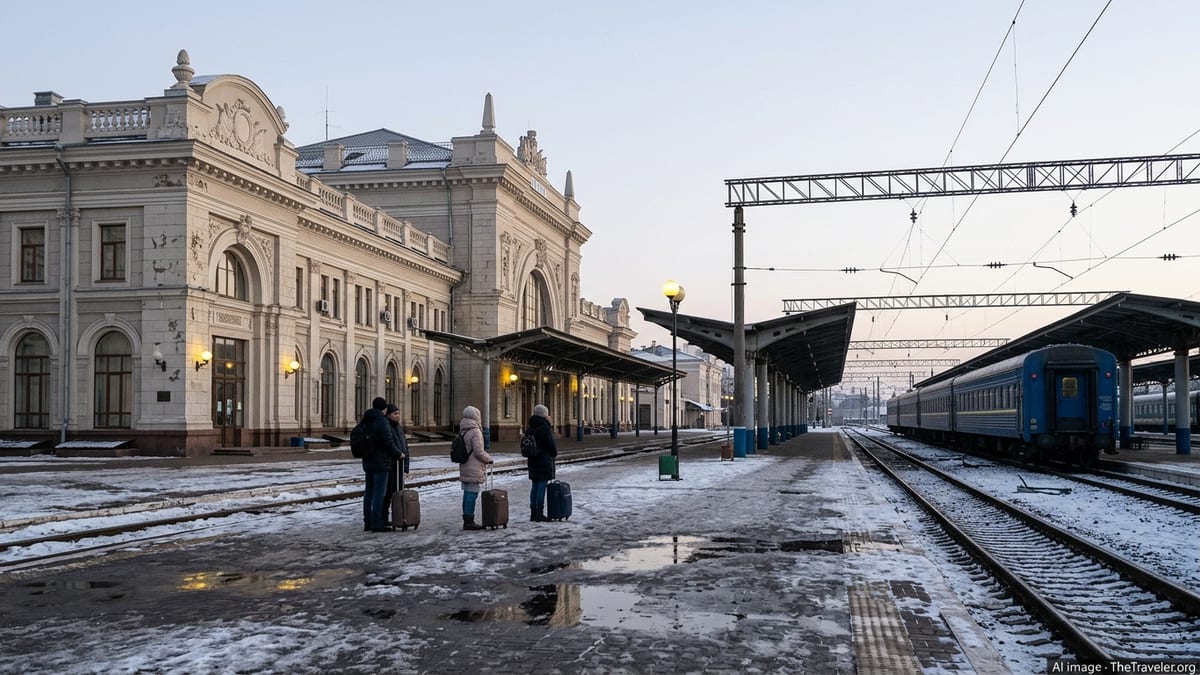 Odesa Rail Shutdown Deepens Travel Heartbreak in 2026