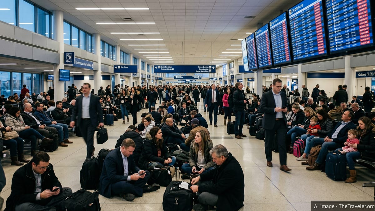 Mass Disruptions at O’Hare Strand Thousands of Travelers