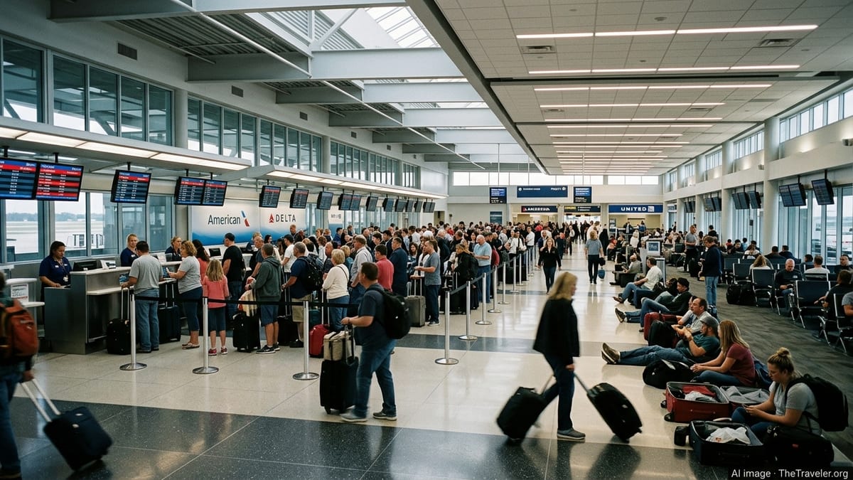 Delays and Cancellations Snarl Flights at Oklahoma City OKC Airport