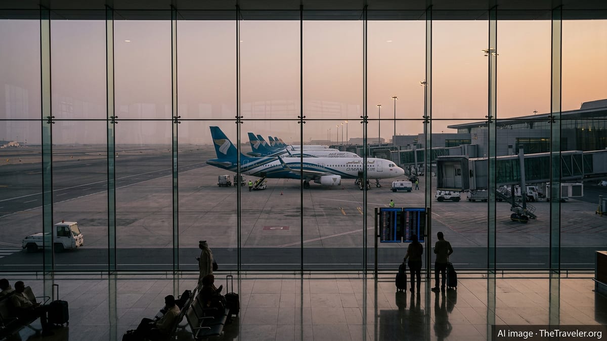 Oman Air Extends Cancellations to Dubai and Key Gulf Cities