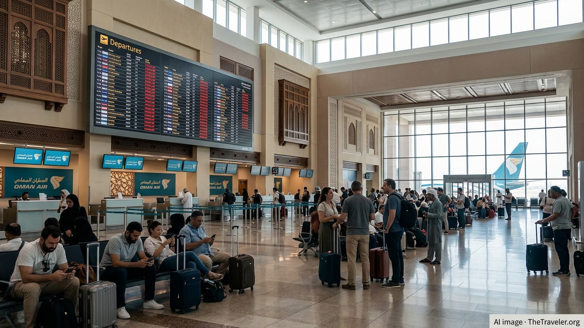 Oman Suspends Flights to Nine Cities as Security Risks Rise