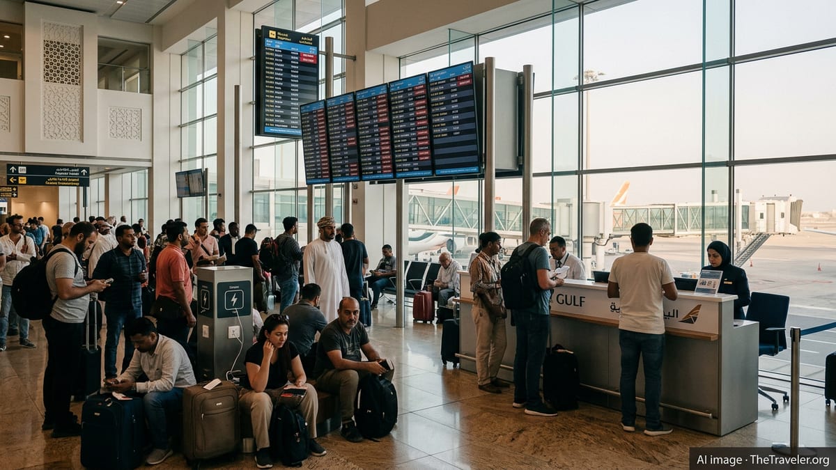 Flight Cancellations Disrupt Travel Across Oman and Gulf Routes