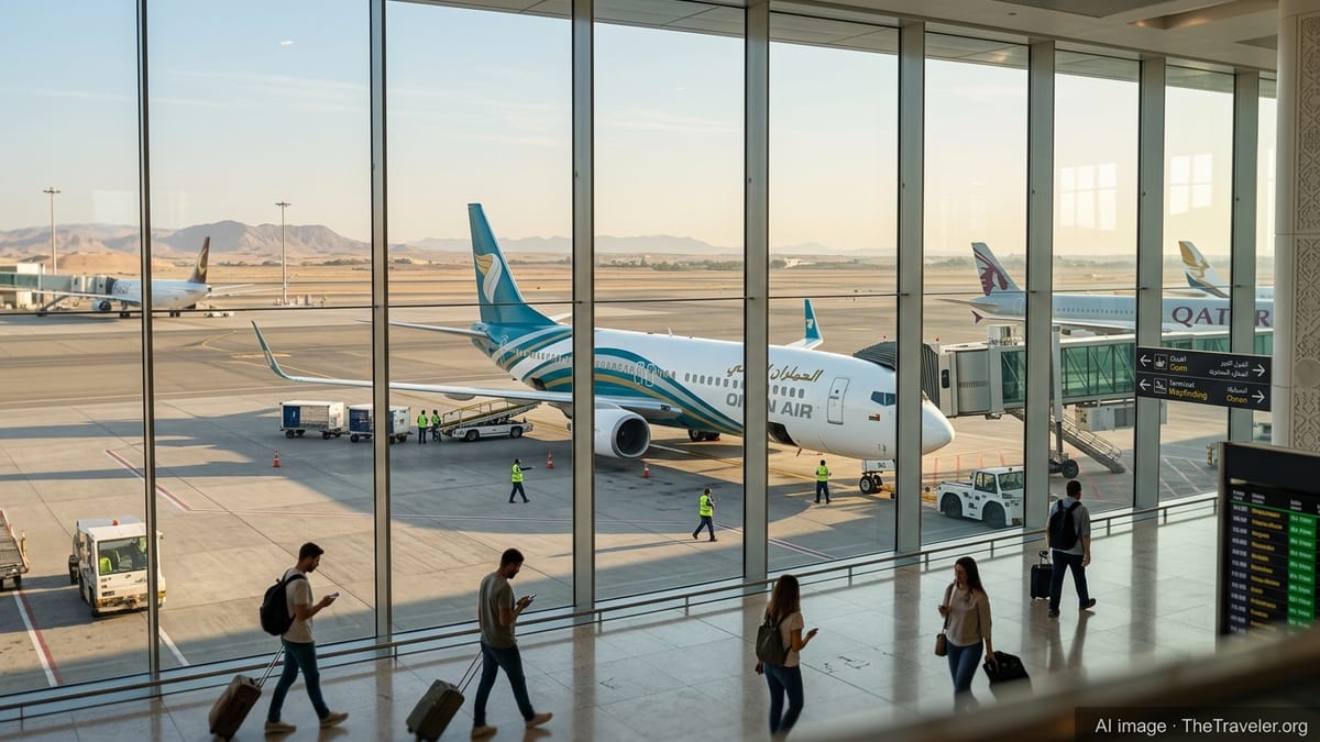 Oman and Middle East See Sharp Fall in Flight Cancellations