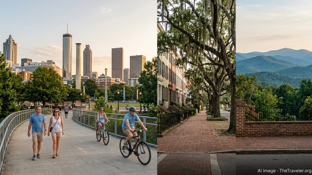 One Week Itinerary in Georgia (U.S. State): Atlanta, Savannah, and the Mountains