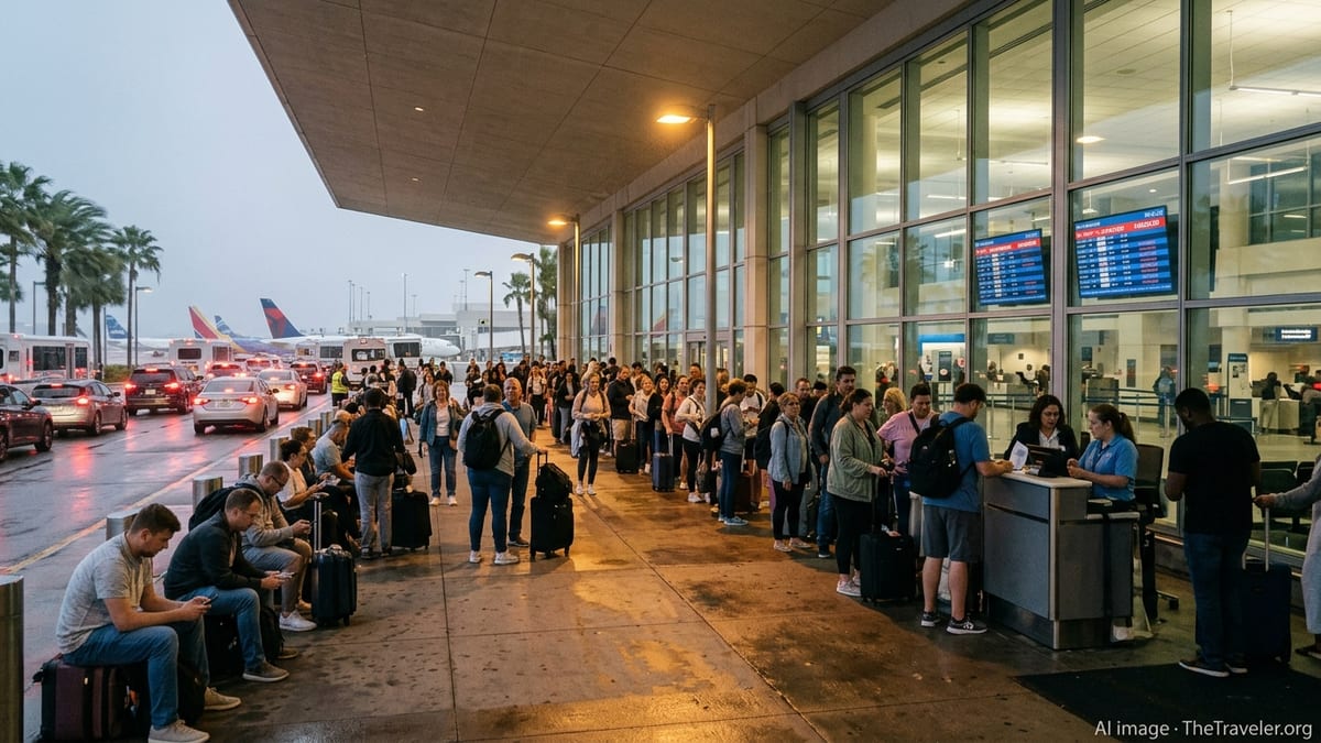 Orlando Airport Chaos as Fuel Shock Triggers Mass Cancellations