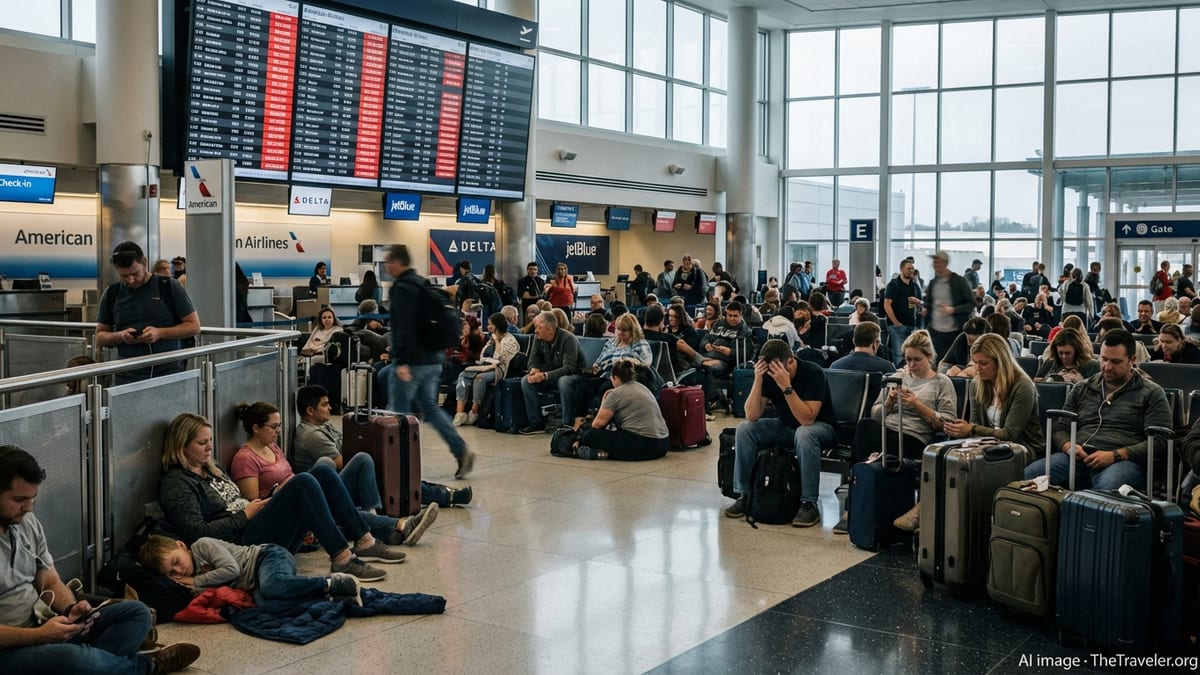Storm Chaos Leaves Hundreds Stranded at Orlando Airport