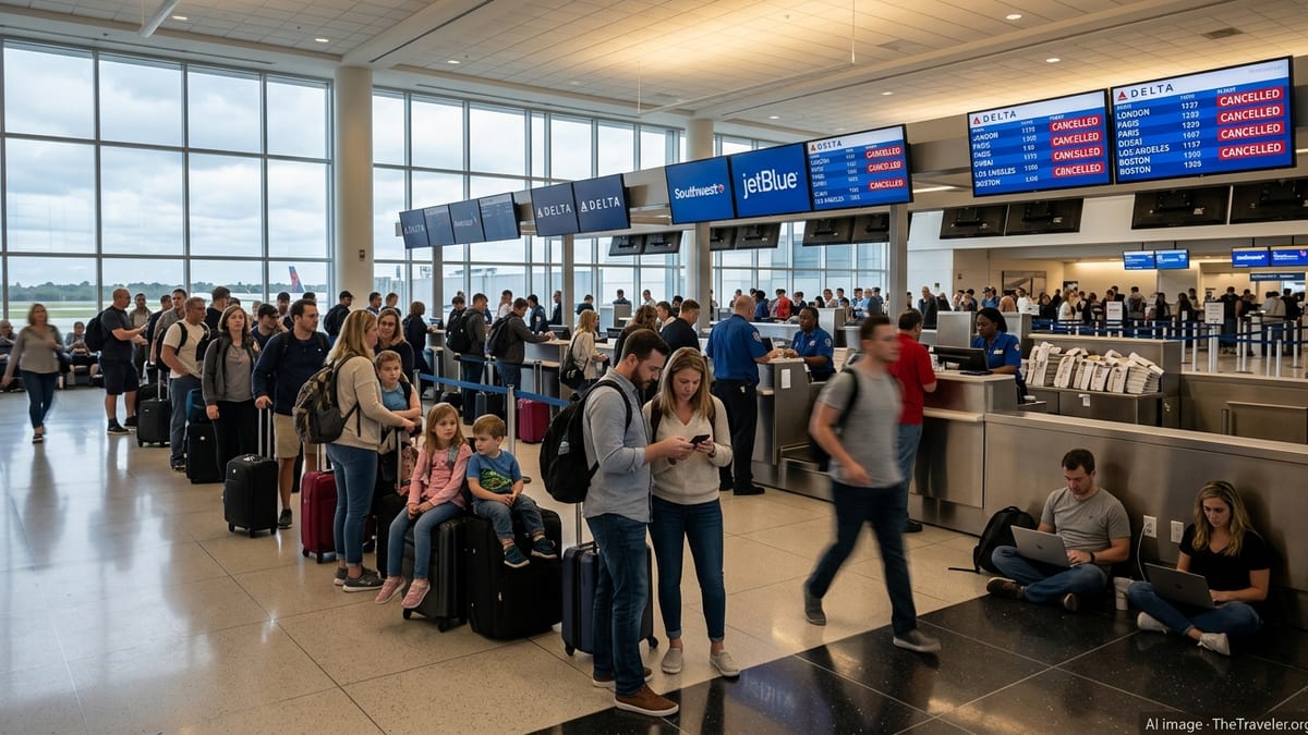 Orlando Airport Travel Chaos as New Wave of Cancellations Hits