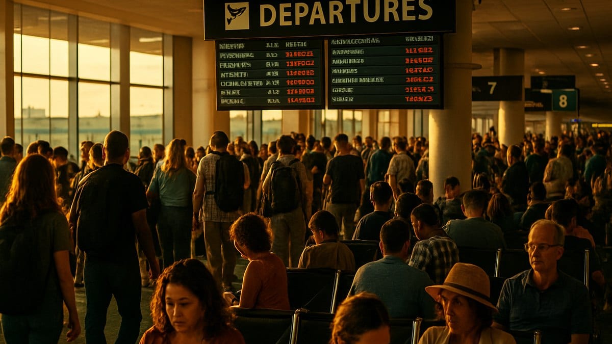 Orlando Flight Chaos Ripples Across U.S. Network
