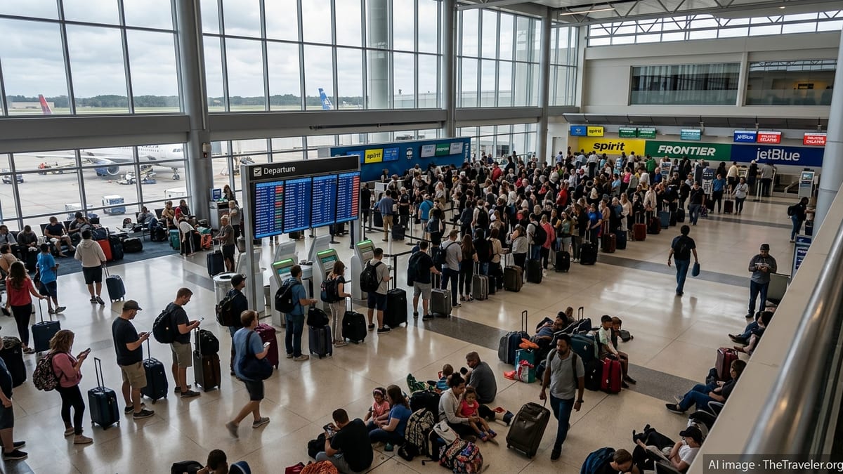 Flight Disruptions Hit Orlando, Ripple Across Northeast