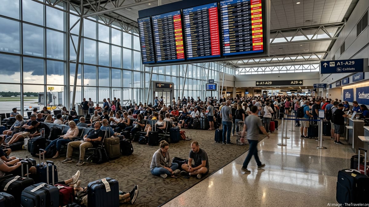Orlando Flight Chaos Sends Ripple Delays Across U.S. Cities