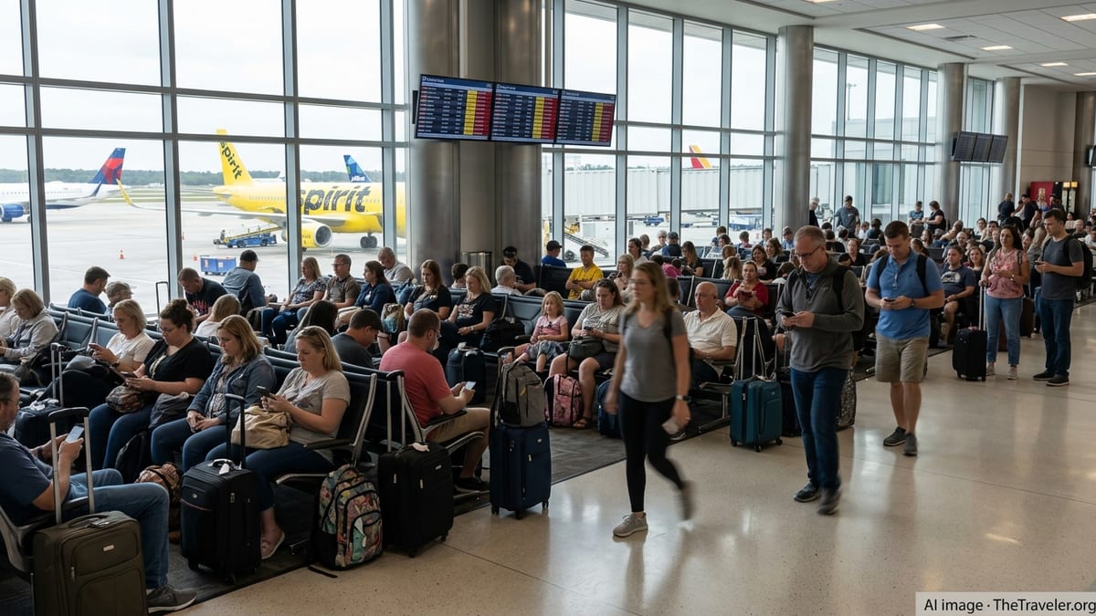 Orlando MCO Travel Chaos Widens as Spirit Joins Disruptions