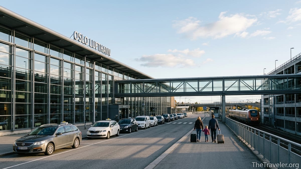 How to Book Parking, Transfers & Services at Oslo Gardermoen