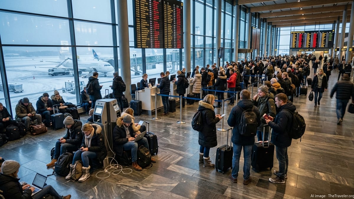 Oslo Flight Chaos Sends Shockwaves Through European Airports