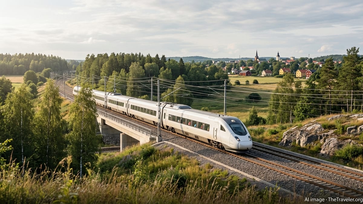 Ostlänken Rail to Slash Stockholm–Linköping Travel Times