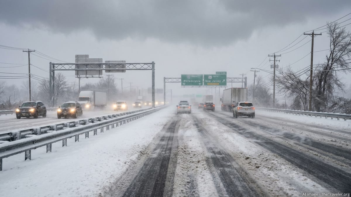 Major Nor’easter Poised to Paralyze PA and NJ Travel
