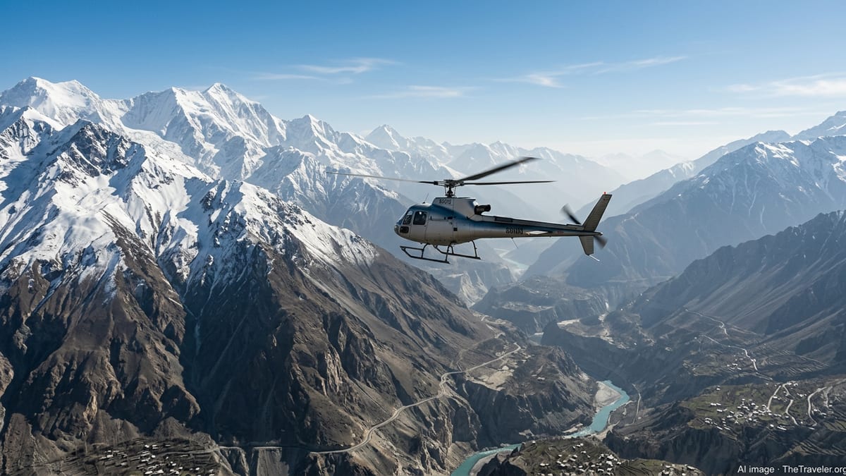Pakistan Moves to Open Skies for Private Mountain Helicopters