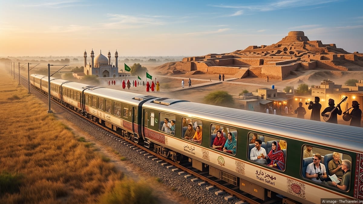 Sindh Launches Mohenjo Daro Train Safari Linking Karachi, Sufi Shrines and Indus Ruins