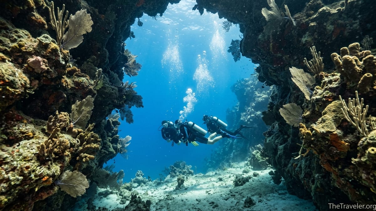 Palancar Caves at Palancar Reef: Depth, Swim-Throughs & Safety