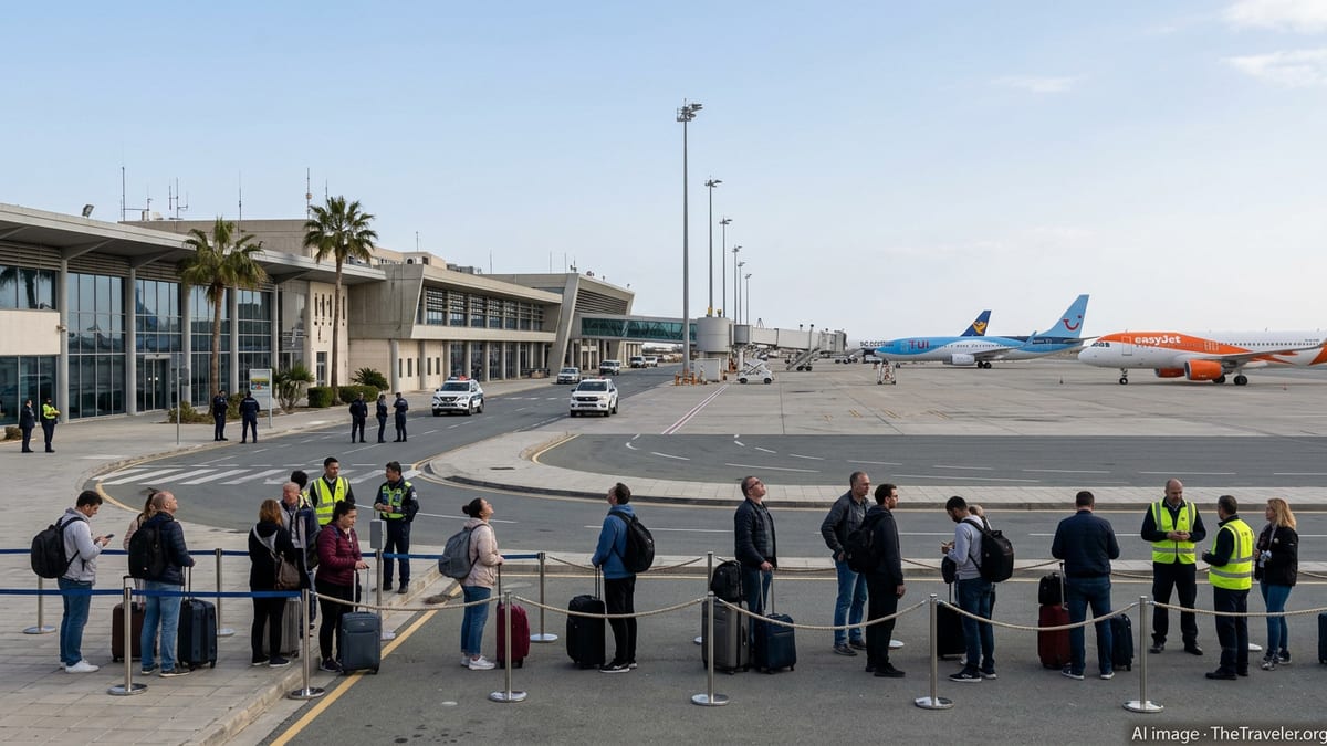 Drones Force Paphos Airport Evacuation as Cyprus on High Alert
