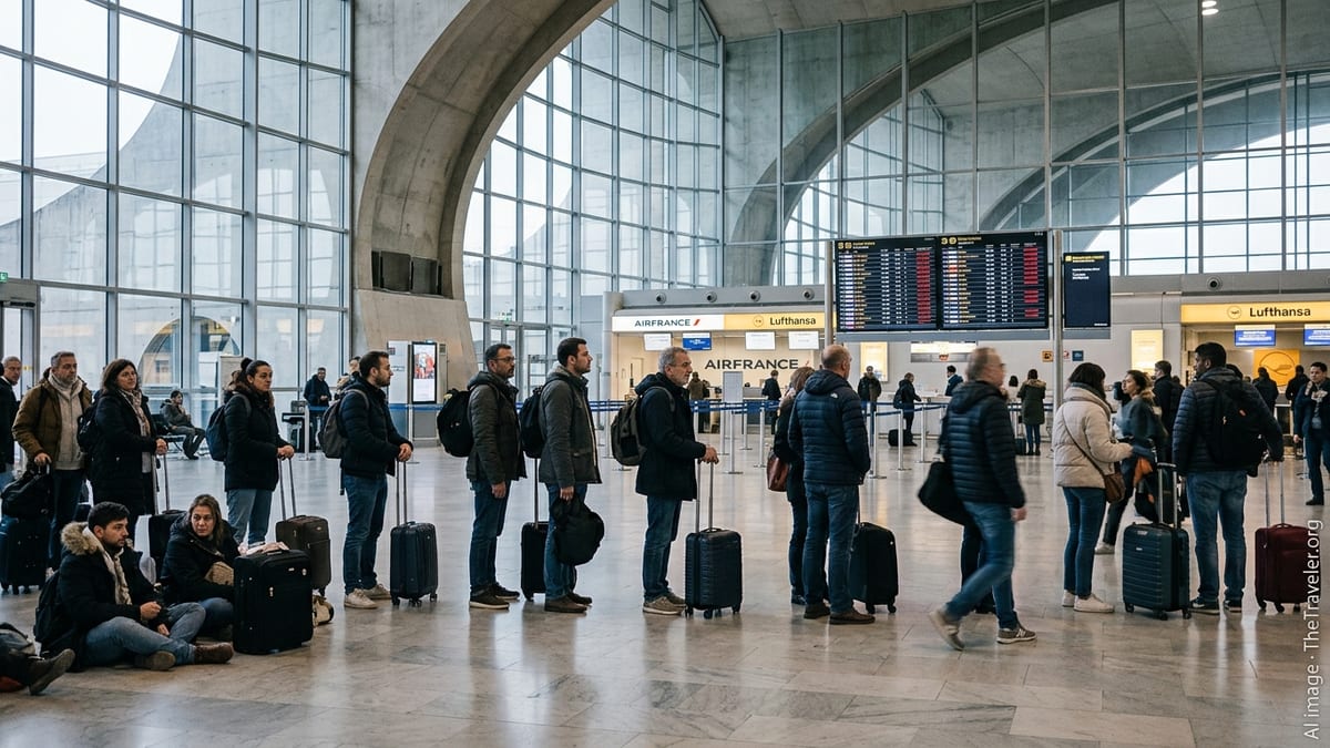 Over 30 Flights Canceled as Disruptions Hit Paris Airports