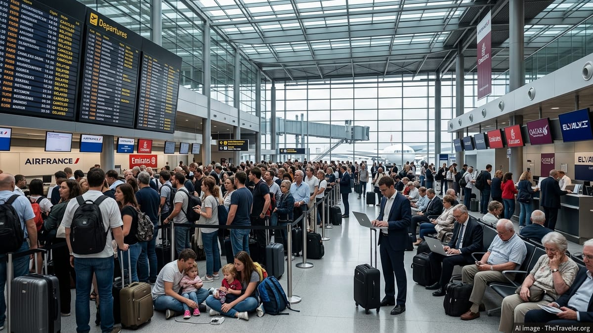 Flight Chaos at Paris CDG as Major Carriers Disrupt Routes