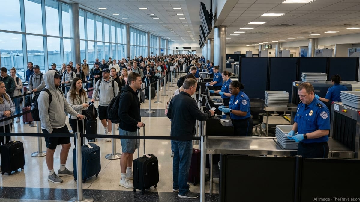 Partial US Shutdown Threatens TSA Lines Ahead of Spring Break