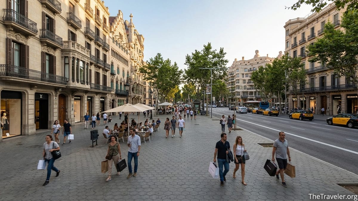 Passeig de Gràcia Guide: Shopping, Architecture & Local Tips