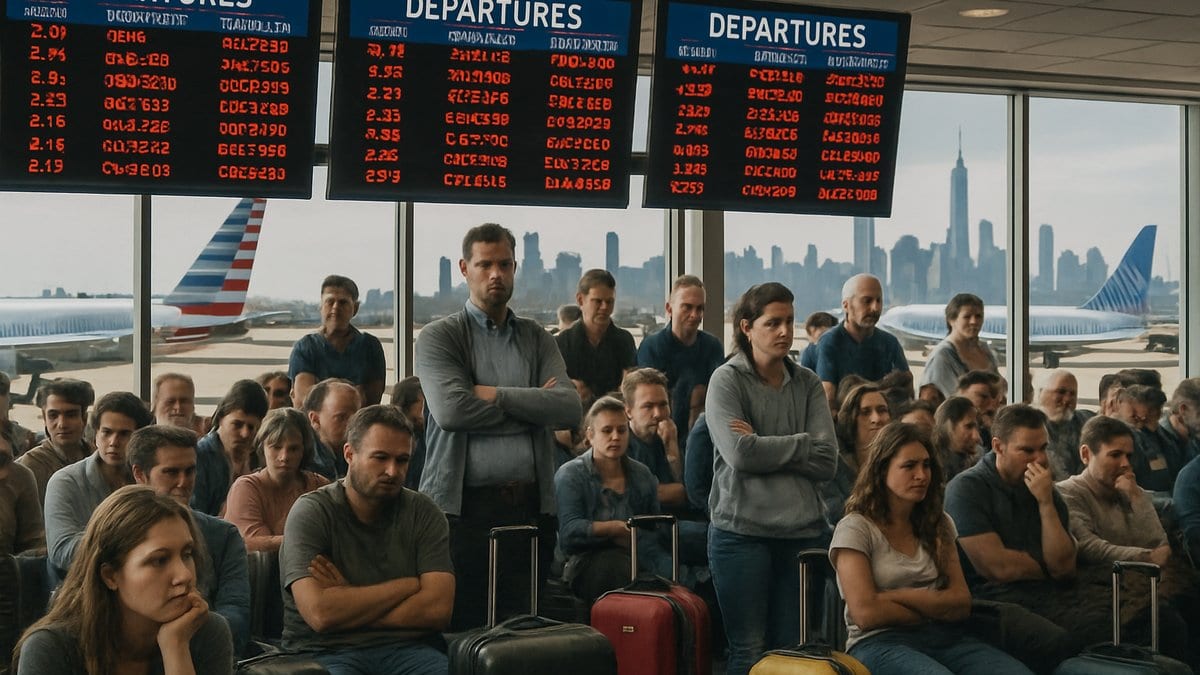 Passengers Grounded Nationwide as LaGuardia Leads 504 Delays