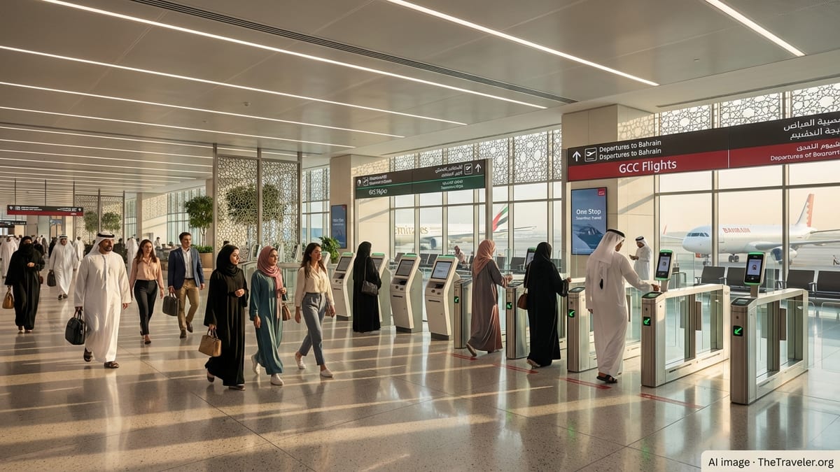 UAE–Bahrain Launch One-Stop Airport Checks in GCC Seamless Travel Pilot
