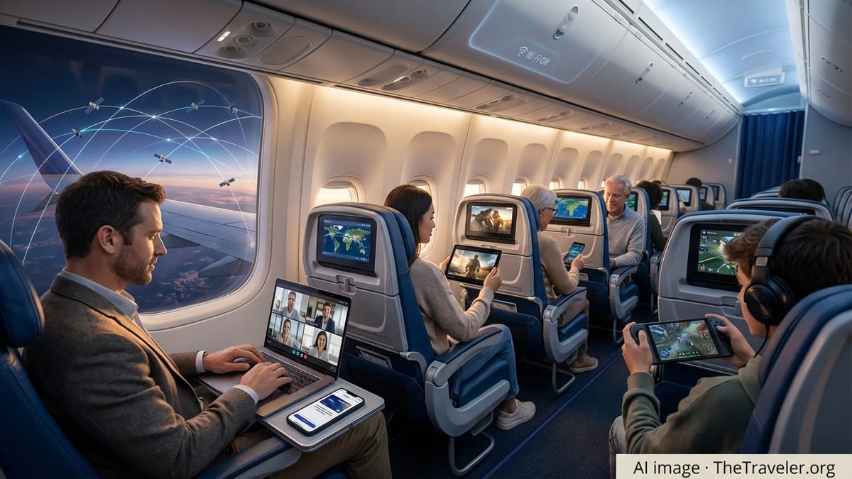 United Fast-Tracks Starlink Wi‑Fi Across Fleet, Free for MileagePlus Members