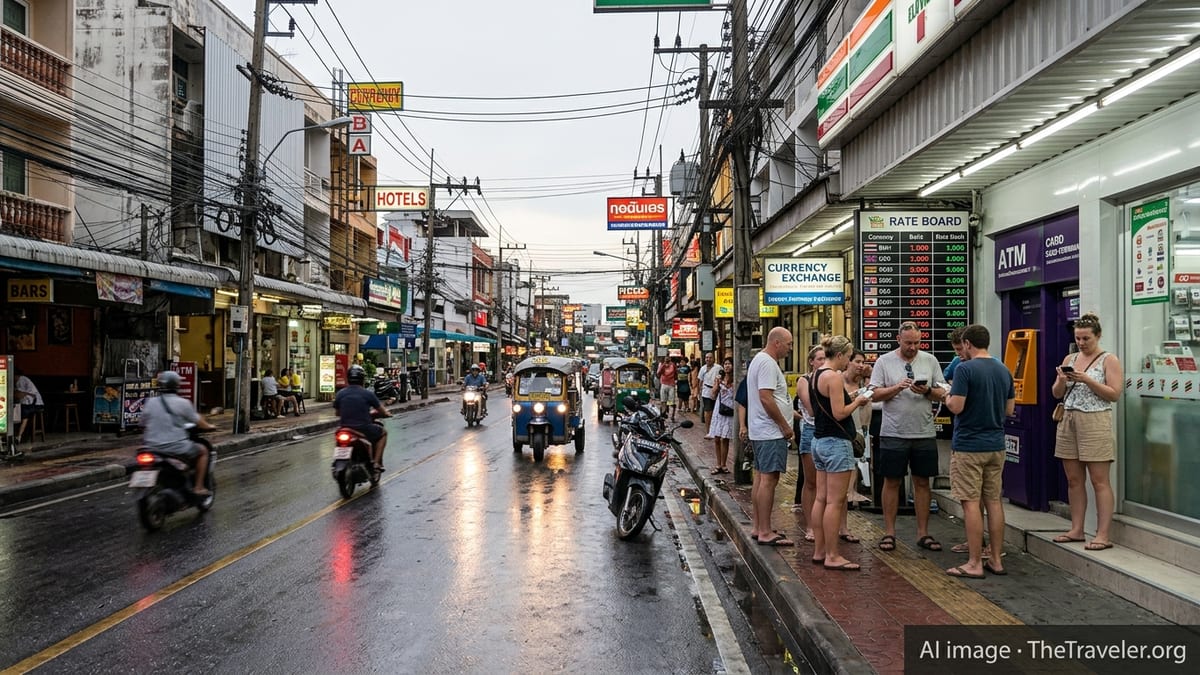 Pattaya Tourism Squeezed by Airfares, ATM Fees and FX Costs